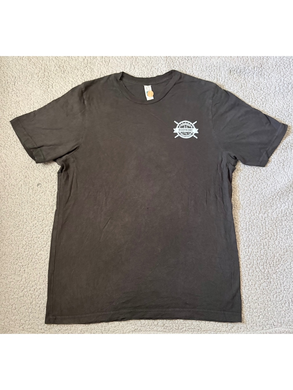 Charcoal BodyKore Fitness Equipment T-shirt